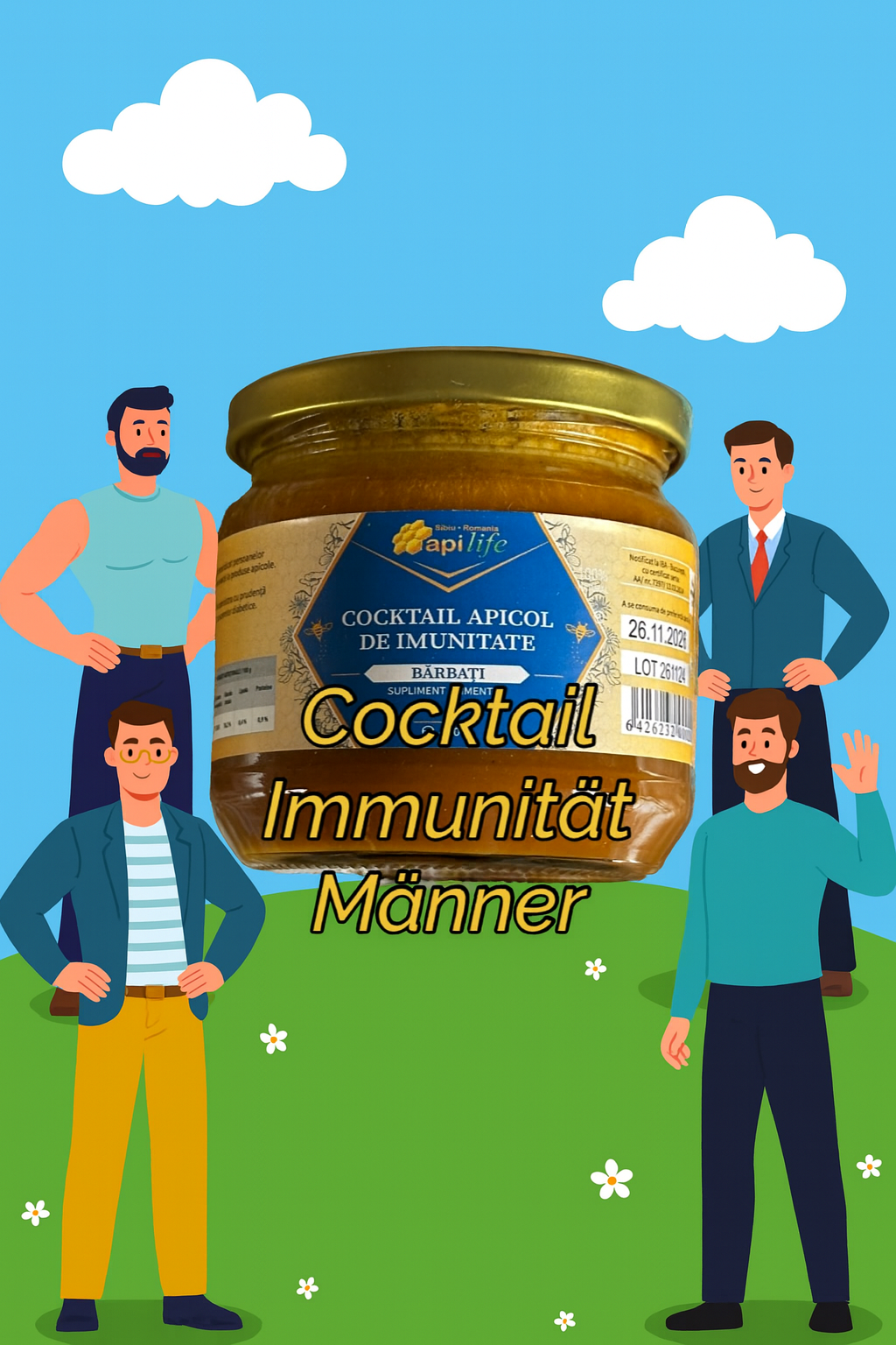 Immuncocktail für Männer