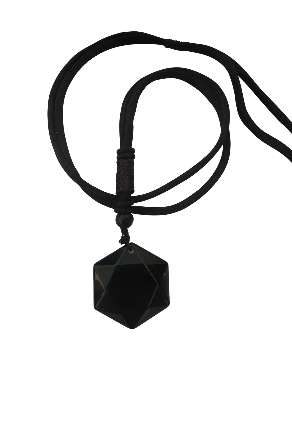 Halskette mit Anhänger Hexagramm