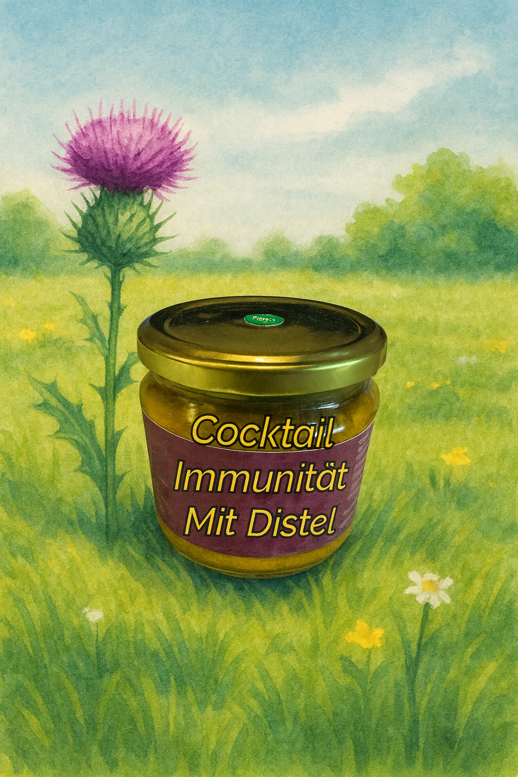 Immuncocktail mit Mariendistel