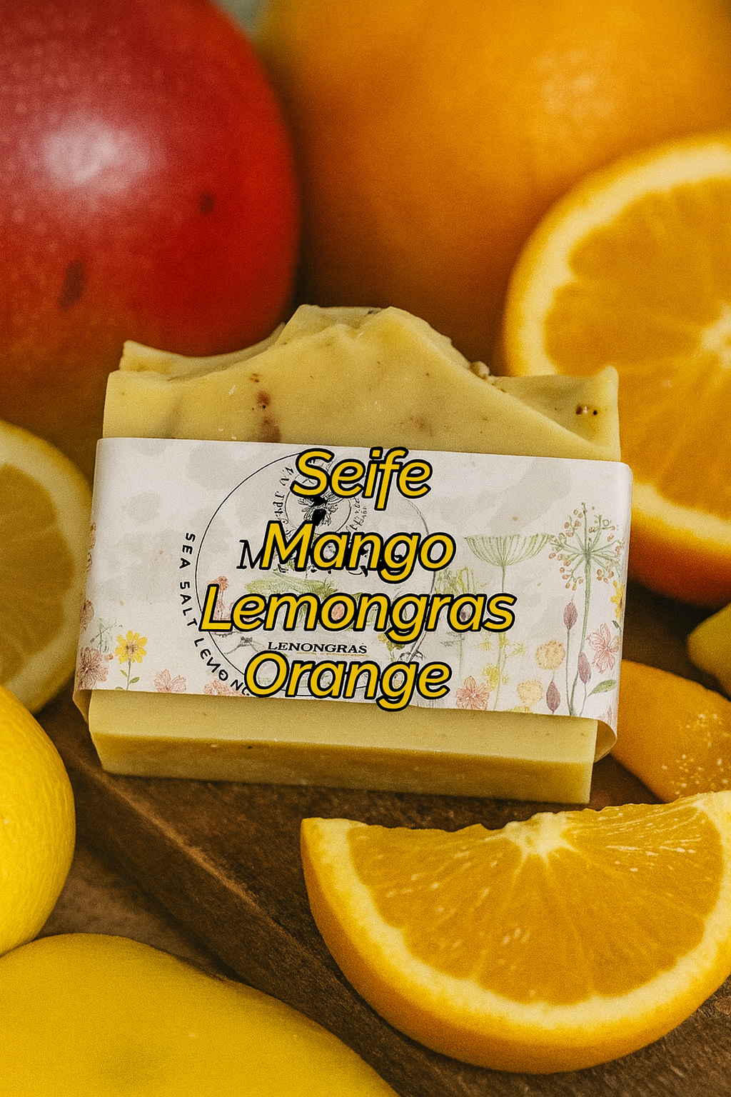 Seife Mango, Lemongras, Orange