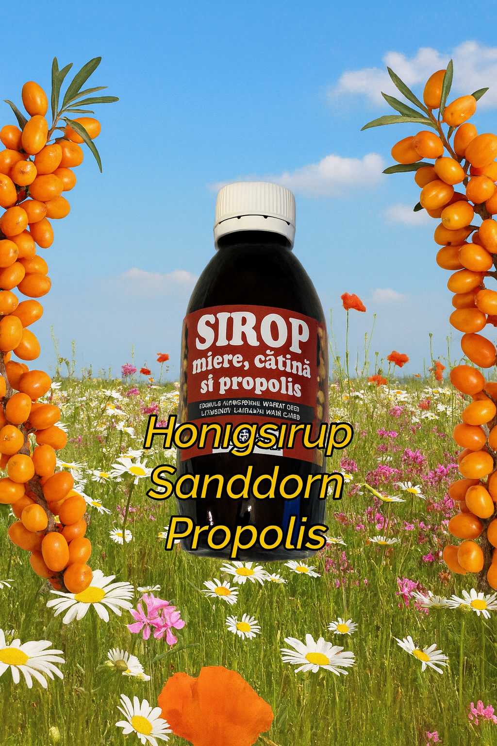 Honigsirup mit Sanddorn & Propolis