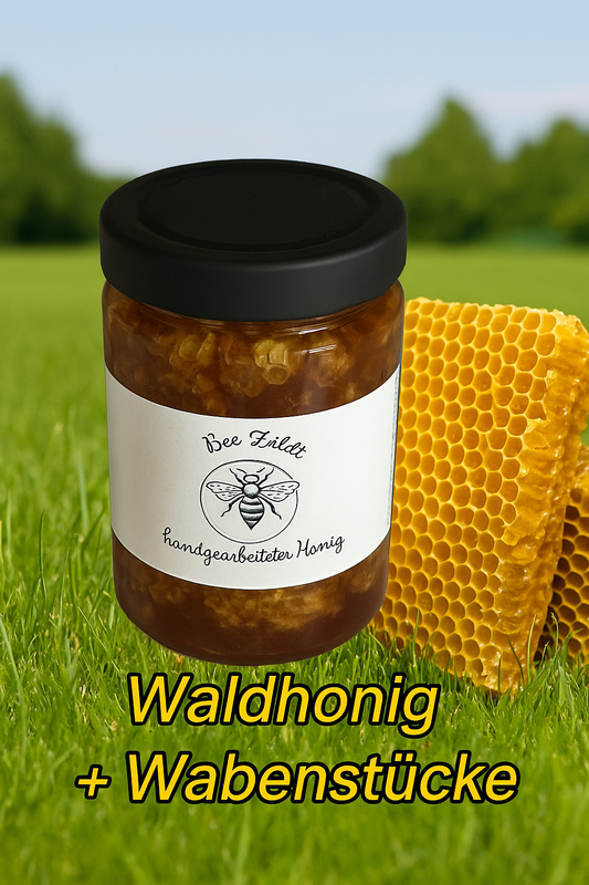 Waldhonig+Wabenstücke