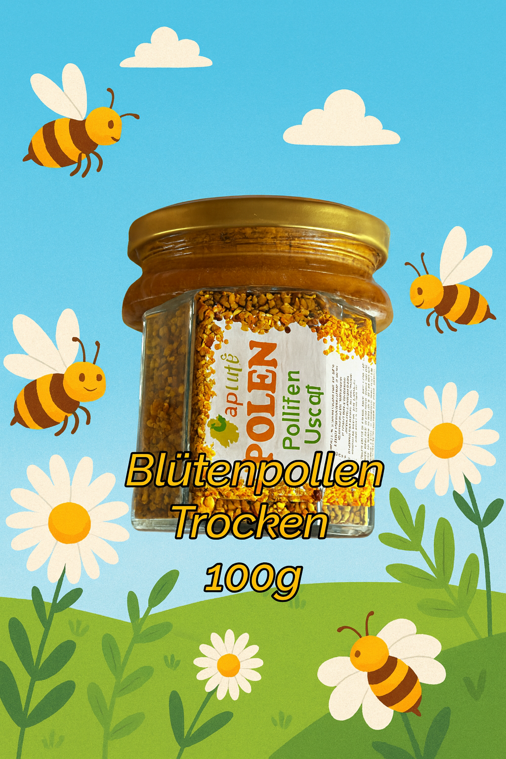 Blütenpollen Trocken