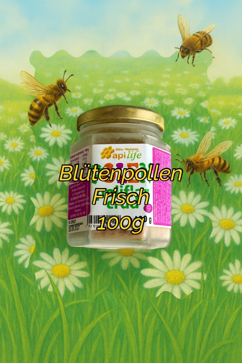Blüttenpollen frisch 100g