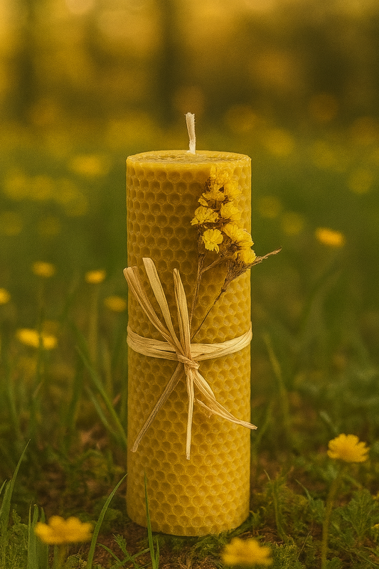 Bienenwachskerze