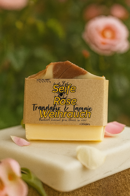 Seife Rose Weihrauch
