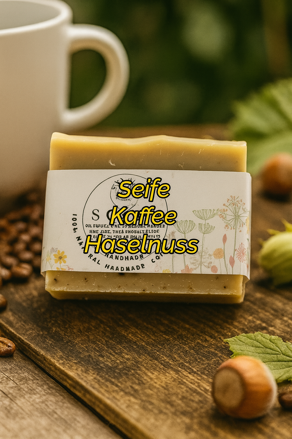 Seife Kaffe Haselnuss